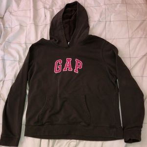 Brown Gap Hoodie